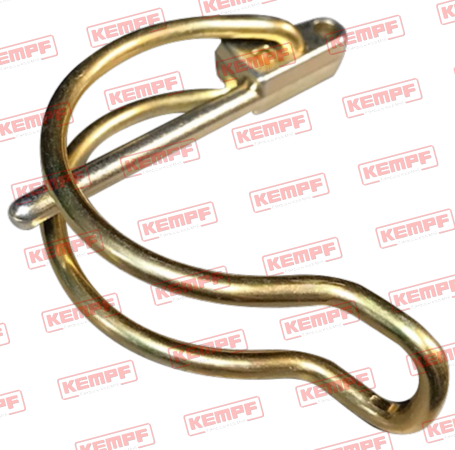 133256 Kempf Rohrklappstecker, 4,5x40mm, für Planenkurbel